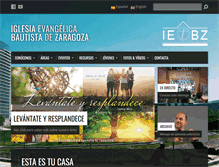 Tablet Screenshot of iebzaragoza.com